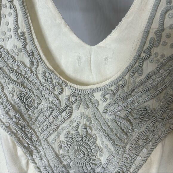 Ecote Urban Outfitters Triton Crossback Boho Embellished Maxi Dress - Picture 9 of 14